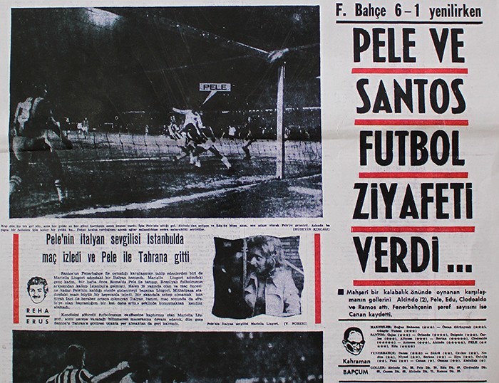 Pele'li Santos Maçı