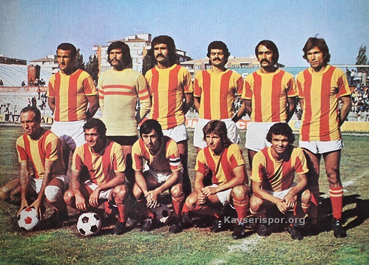 Kayserispor 1977-1978 2.lig Kadrosu