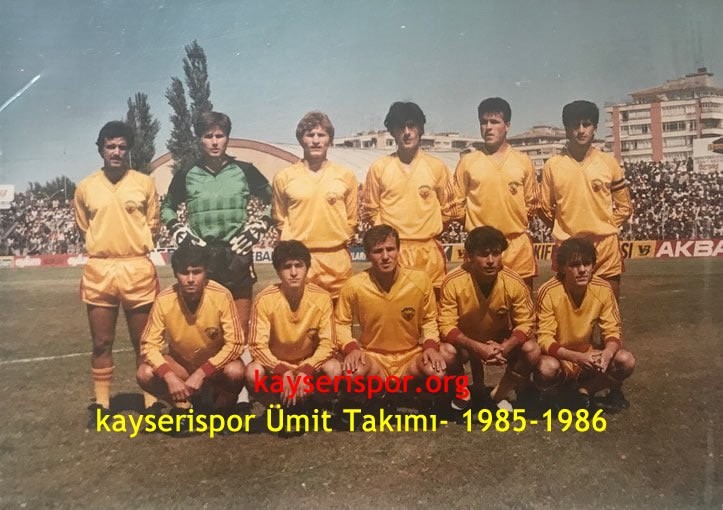 Kayserispor Ümit Takımı - 1985-1986