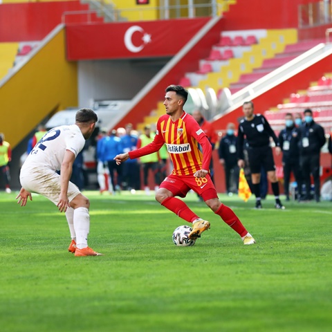 2020-2021 Süper Lig:Kayserispor 0-1 Ankaragücü Maç Fotoları