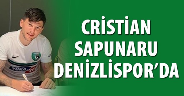 Sapunaru Denizlispor ile Anlaştı.
