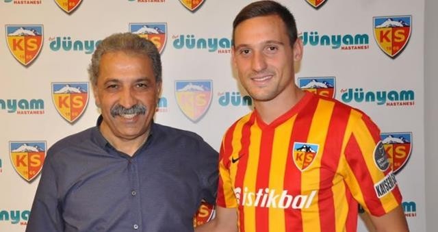 Kayserispor Nikola Stojiljkovic ile Sözleşme İmzaladı.