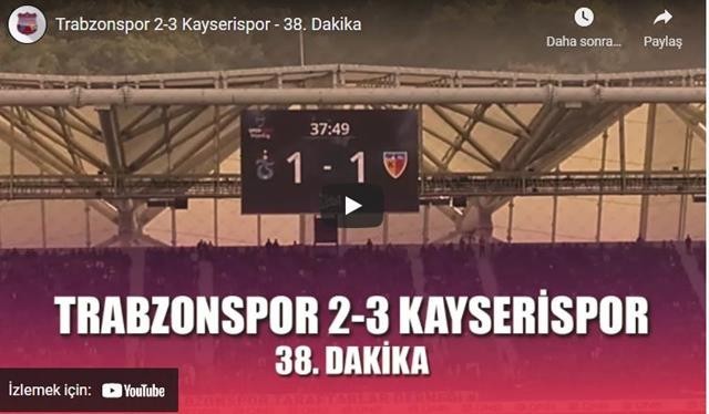 2017-2018 Trabzon'da 38.Dakika