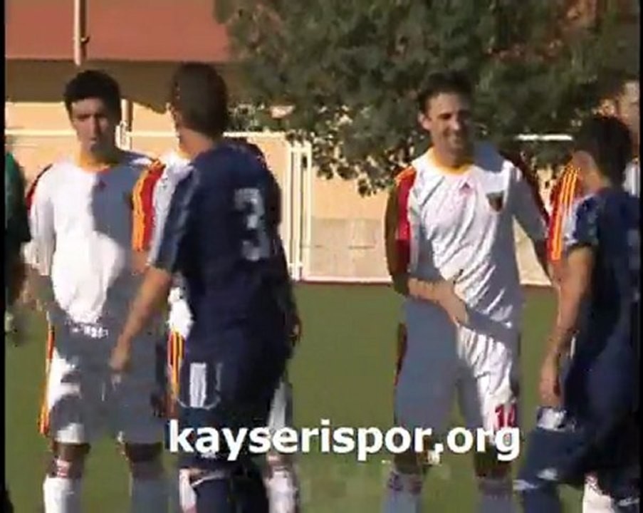 2017-2018 Hazırlık Kayserispor 4-0 Gazintep B.B.Spora Videosu