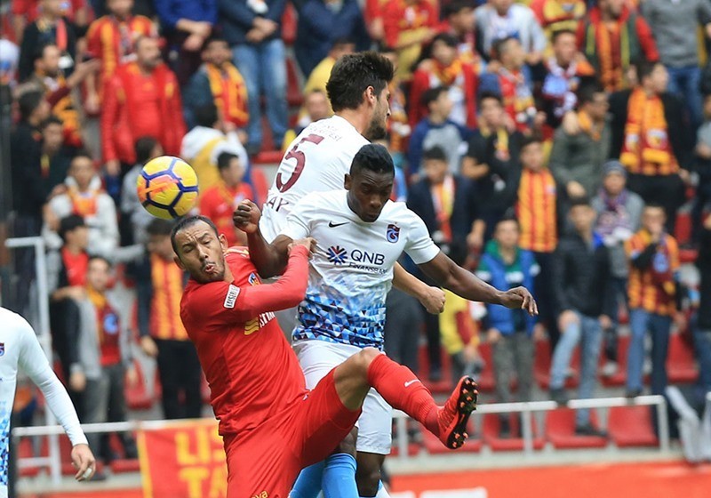 Süper Lig: Kayserispor 0-0 Trabzonspor