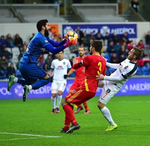 2016-2017 Süper Lig:Kayserispor 0-1 Başakşehirspor
