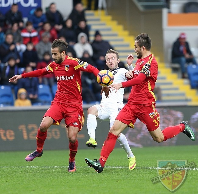 2016-2017 Süper Lig:Başakşehirspor 5-0 Kayserispor Maçın Foto Galerisi