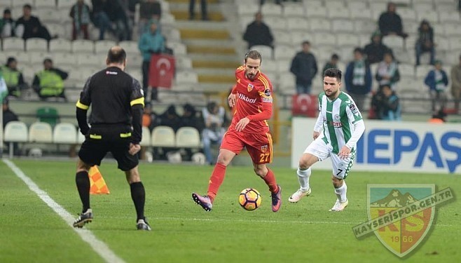 2016-2017 Süper Lig: Konyaspor 1-0 Kayserispor Maçının Foto Galerisi
