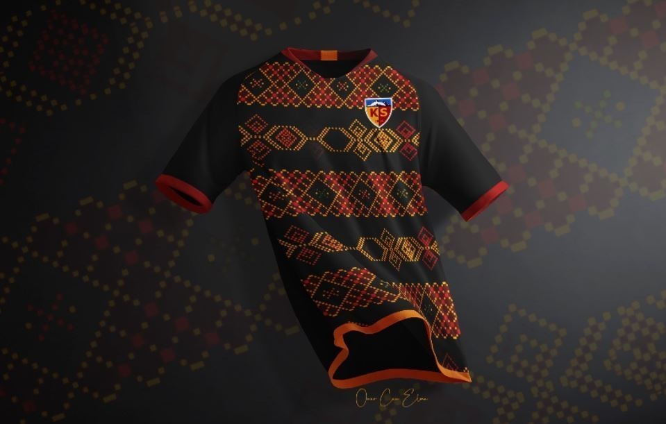 Kayserispor 2021-2022 Forma Tasarımı-7 Onur Can Elma