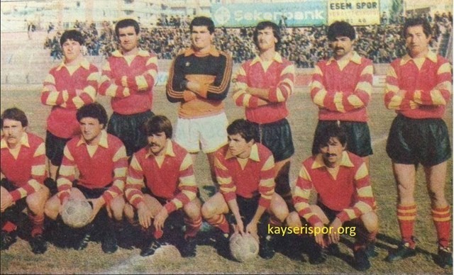 1981-1982 2.Lig: Kayserispor Takım Kadrosu