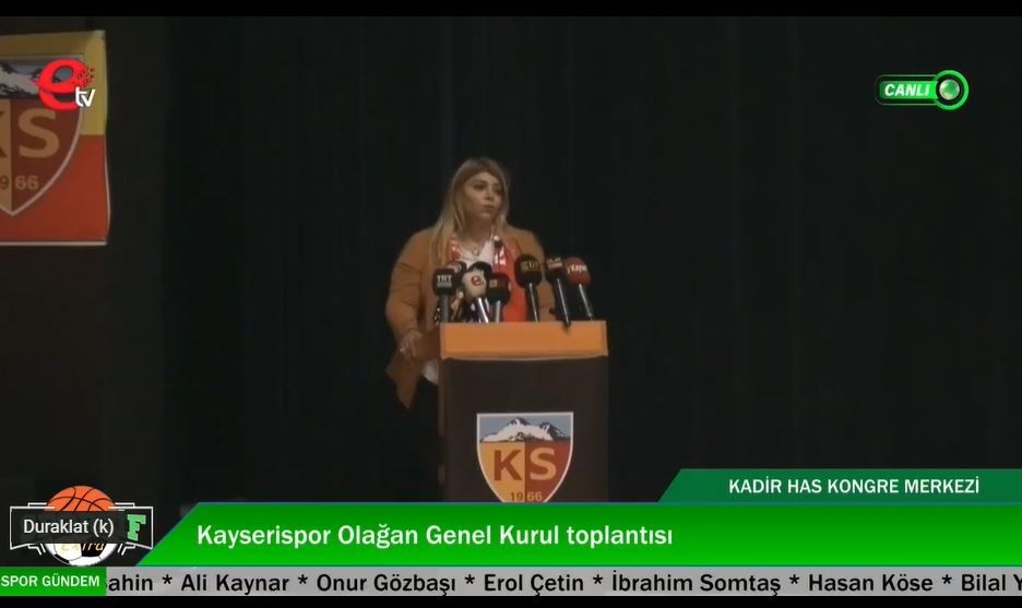 Kayserispor Olagan Genel Kurulu'nun Tamamı -Video