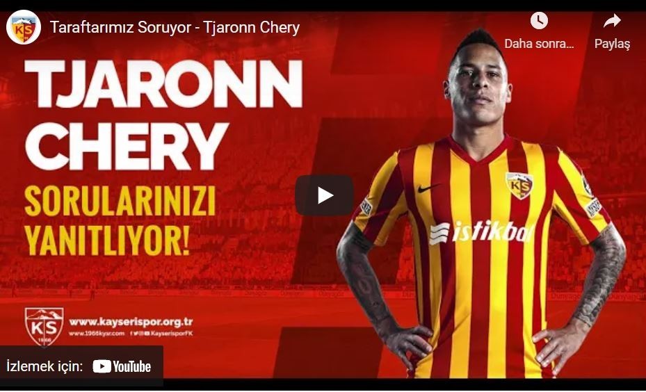 Taraftarımız Soruyor Tjaronn Chery Cevaplıyor.