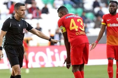 Galatasaray-Kayserispor Maçını Sarper Barış Saka Yönetecek.