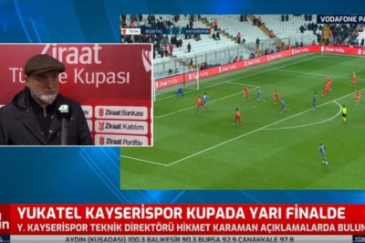 Kayserispor Teknik Direktörü Hikmet Karaman'ın Beşiktaş Maçı Sonrası Basın Toplantısı