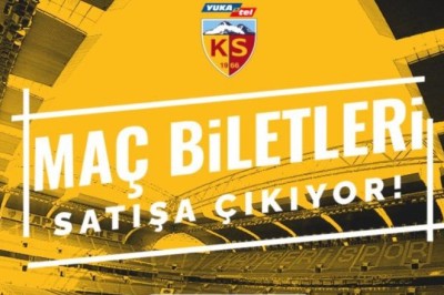 Kayserispor-Galatasaray Maçının Biletleri Pazartesi Satışa Çıkıyor.