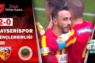 2022-2023 Türkiye Kupası: Kayserispor 2-0 Gençlerbirliği-Maçın Özeti