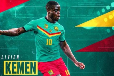 Kayserispor'lu Oliver Kemen Kamerun Milli Takımına Davet Edildi.