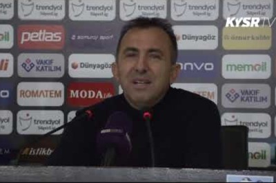 Teknik Direktörümüz Recep Uçar'ın Başakşehir Maçı Sonrası Basın Toplantısı