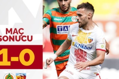 2023-2024 Süper Lig: Alanyaspor 1-0 Kayserispor