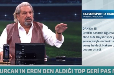 Uğurcan'ın Eren'den Aldığı Top Geri Pas Mı? Erman Toroğlu Yorumladı! (Kayserispor - Trabzonspor)
