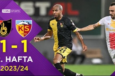 2023-2024 Süper Lig: İstanbulspor 1-1 Kayserispor | 2. Hafta Maç Özeti.