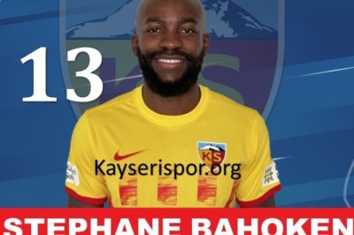 Kayserispor, Stephane Bahoken ile Tekrar Anlaştı.