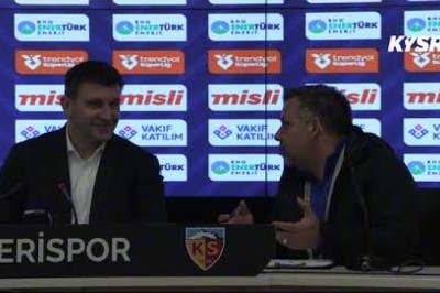 Teknik Direktörümüz Sergej Jakirović'in Trabzonspor Maçı Sonrası Basın Toplantısı