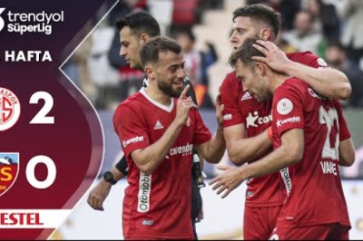 2024-2025 Süper Lig: Antalyaspor 2-0 Kayserispor (Maç Özetleri)