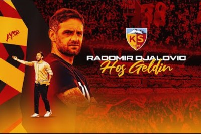 Kayserispor Teknik Direktör  Radomir Djalovic'in İmza Töreni